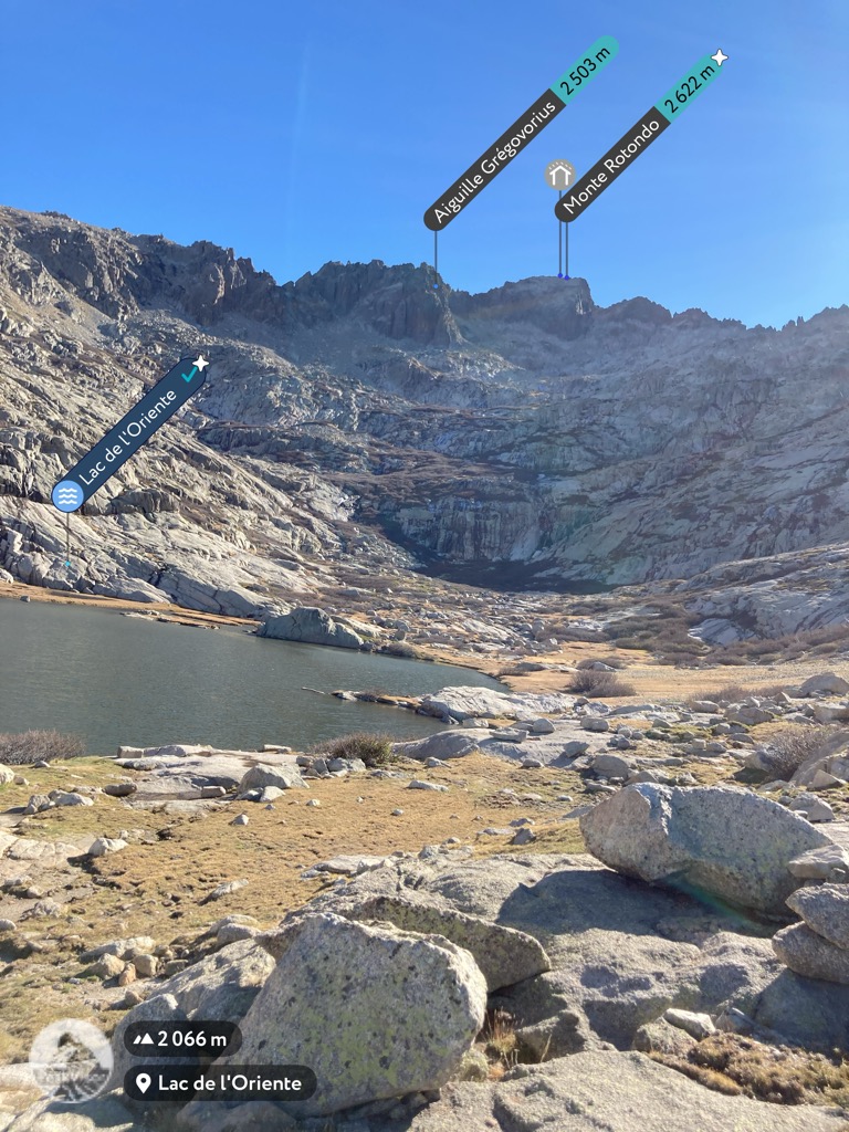 Lac de l'Oriente