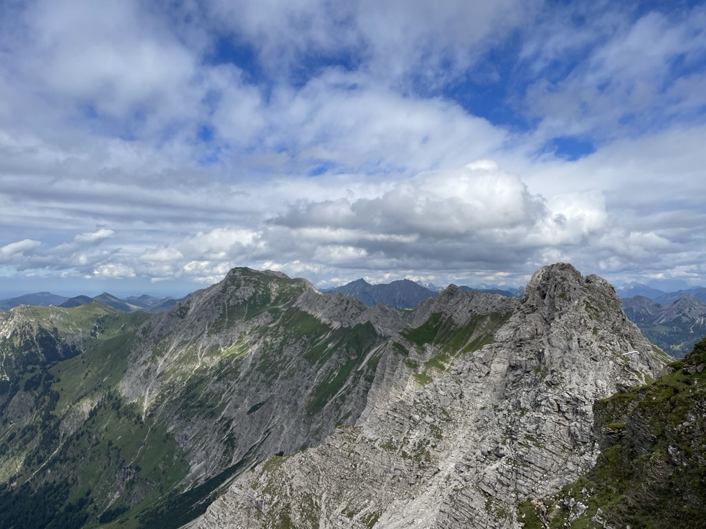 Panorama bestaunen mit der Nebelhornbahn