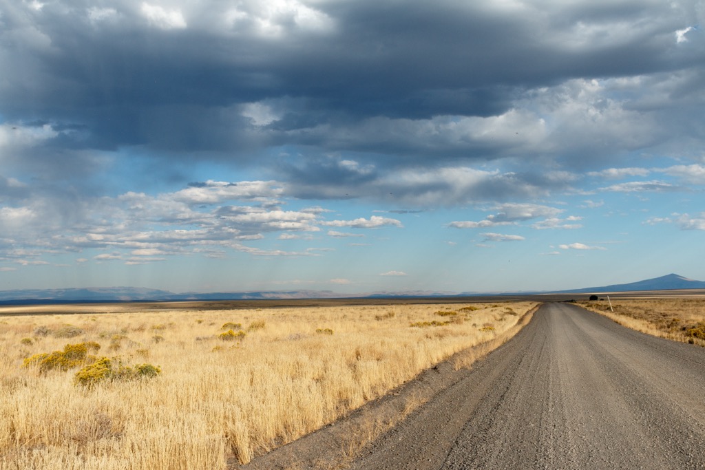 road, Oregon, Lakeview, Hart Mountain