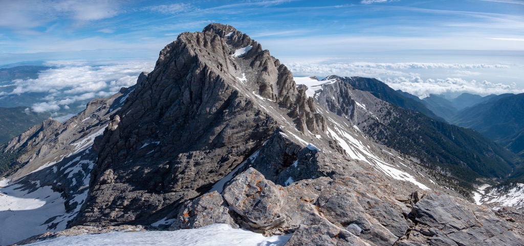 Mount Olympus (Mytikas), home of Hera, Poseidon, Dionysus, Demeter, Zeus, Hermes, Aphrodite, Hephaestus, Ares, Artemis, Apollo, and Athena—the twelve  Olympian  Gods. Best Countries to Move to if You Love Mountains