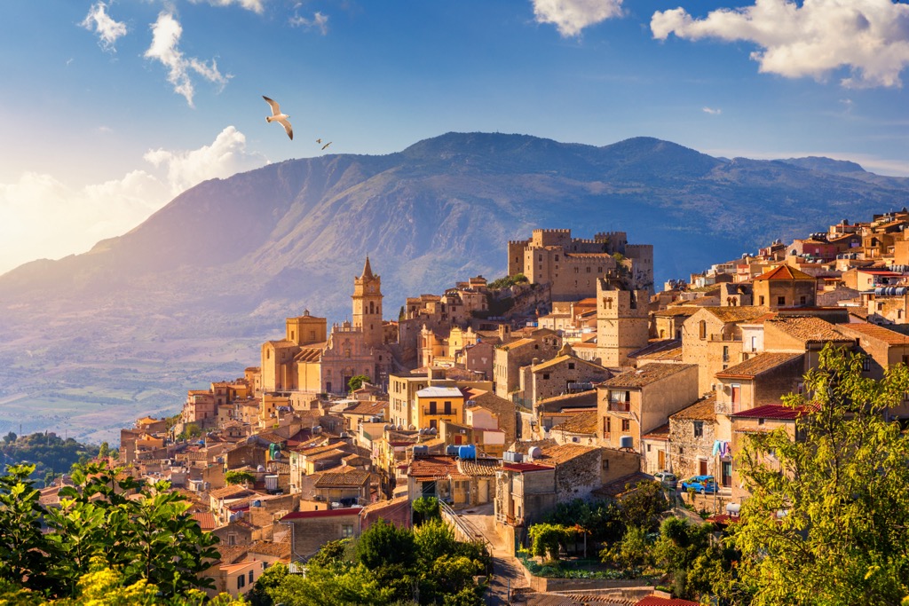 Caccamo, Sicily. Best Countries to Move to if You Love Mountains