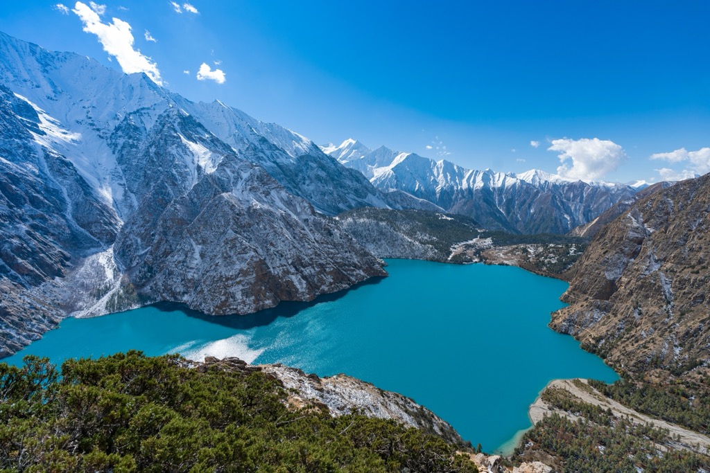 Shey Phoksundo National Park in the Karnali Province. Raises Everest Permit Price