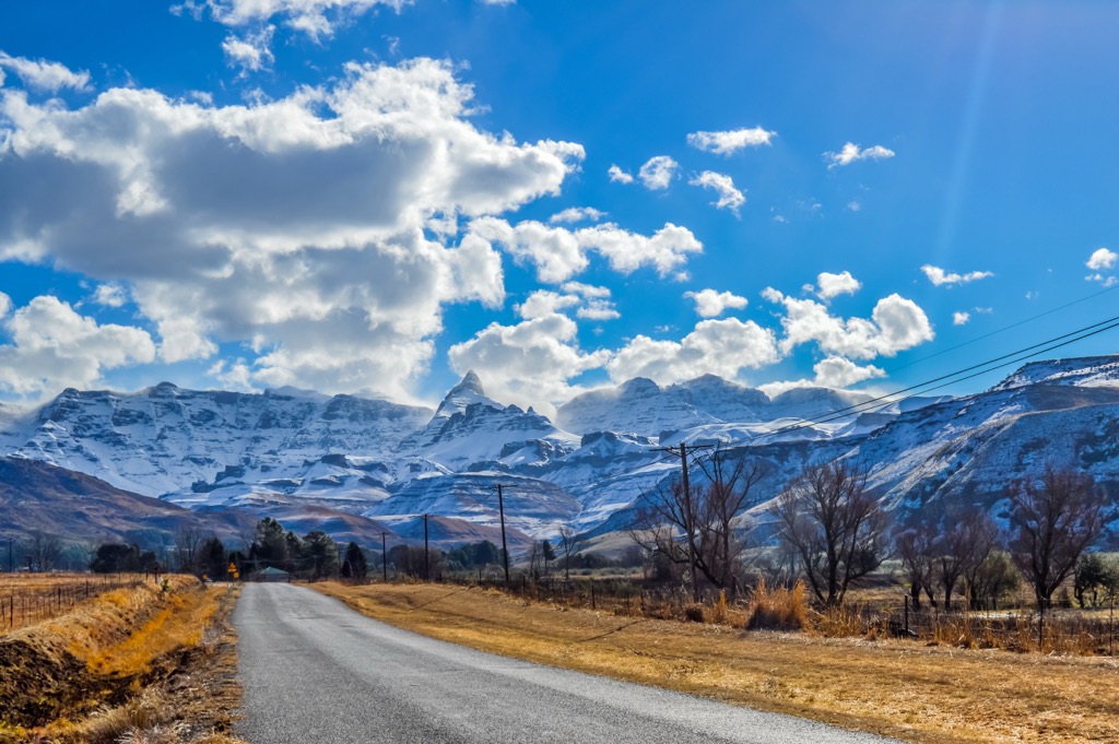 South Africa, uKhahlamba / Drakensberg Park, Snowy Drakensberg