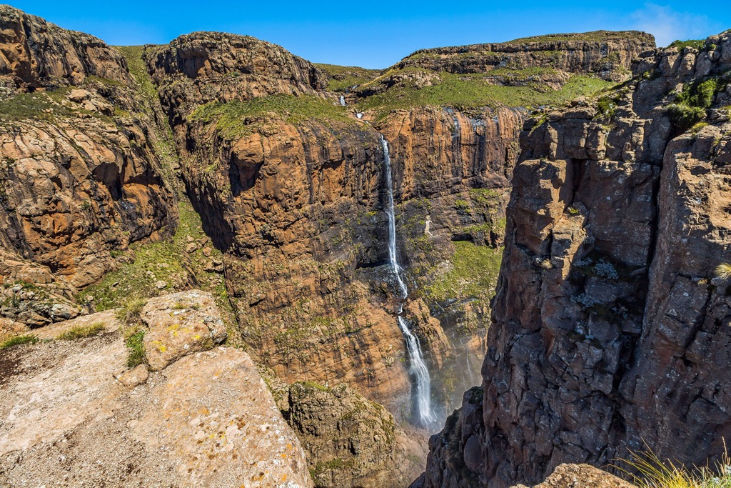 South Africa, uKhahlamba / Drakensberg Park, Tugela Falls