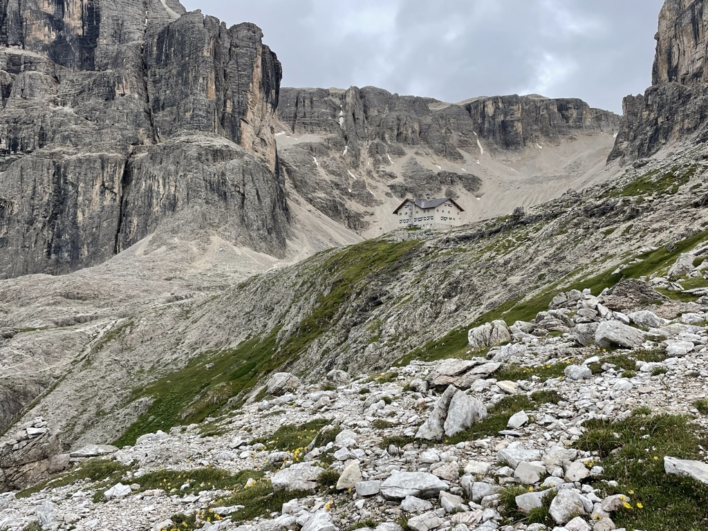 Utia Pisciadù - Pisciadù Hütte - Rifugio Franco Cavazza al Pisciadù