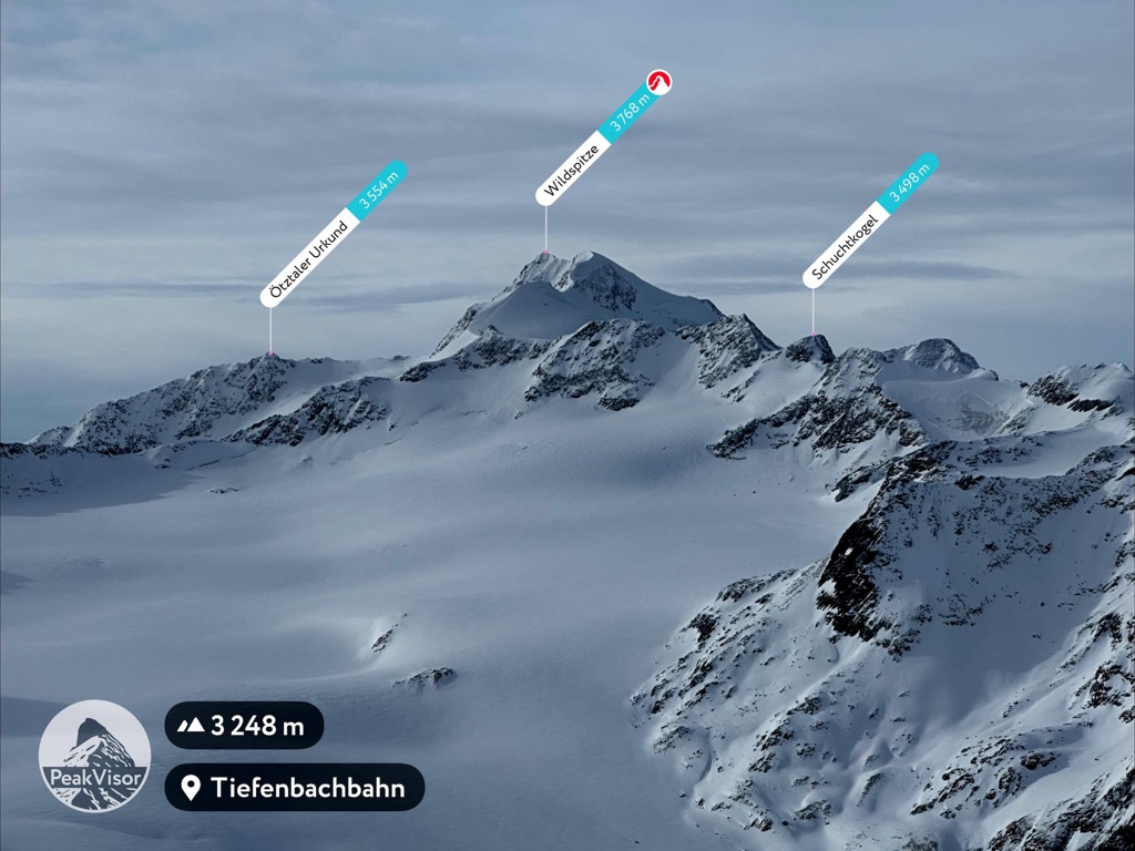 Wildspitze, Schluchtkogel, Tyrol, Austria