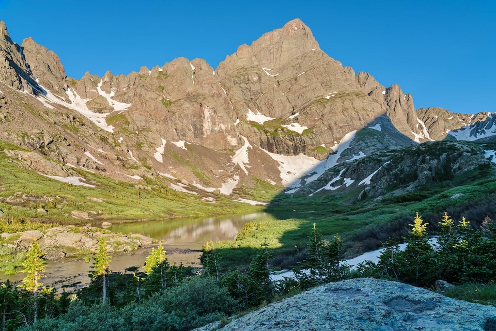 Late morning in the Sangre De Cristo Wilderness Area, Saguache County