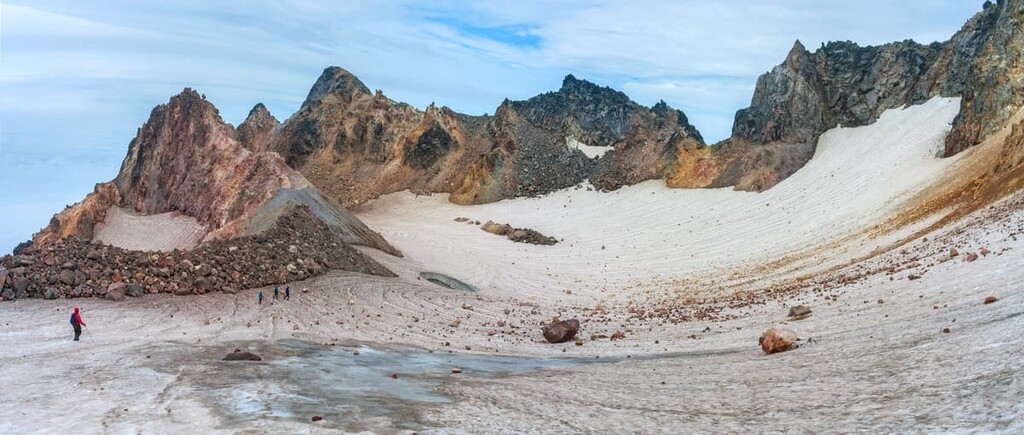 Fuss Peak Volcano, Paramushir Island, Kuril Islands, Sakhalin Region, Russia