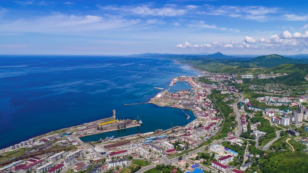 port of Kholmsk, Sakhalin sea gate, Sakhalin Region, Russia
