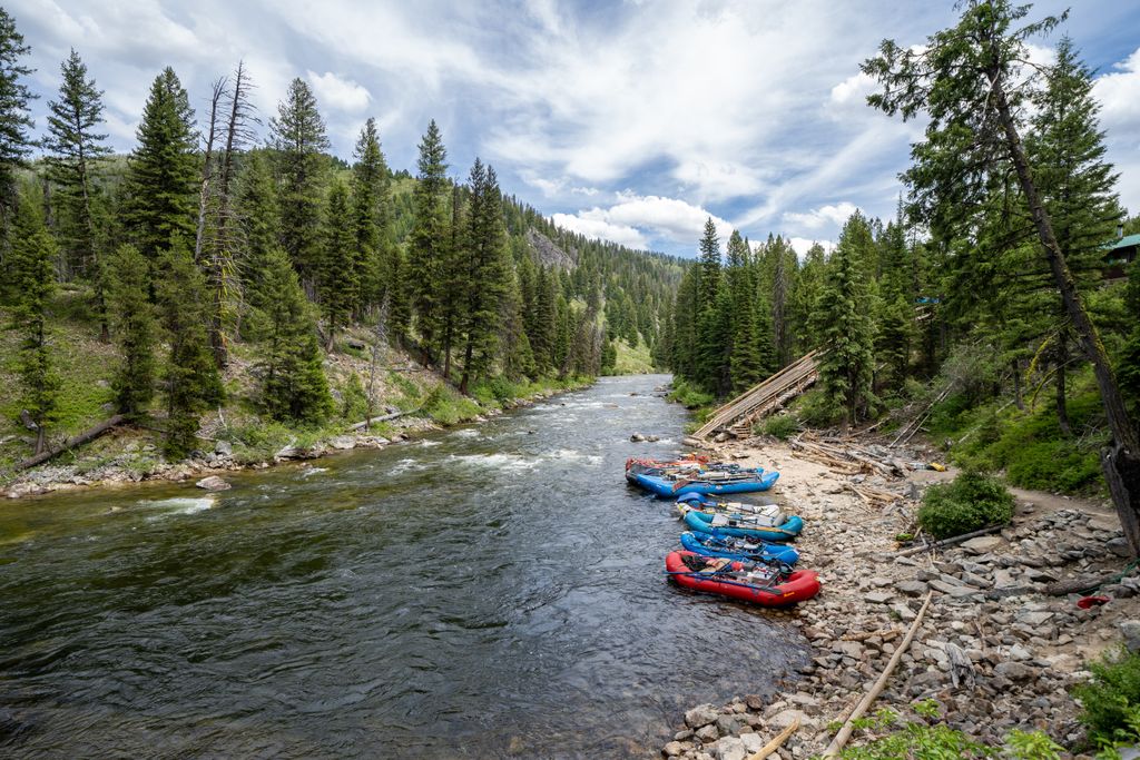 Rafting tours, Salmon River Mountains, Idaho