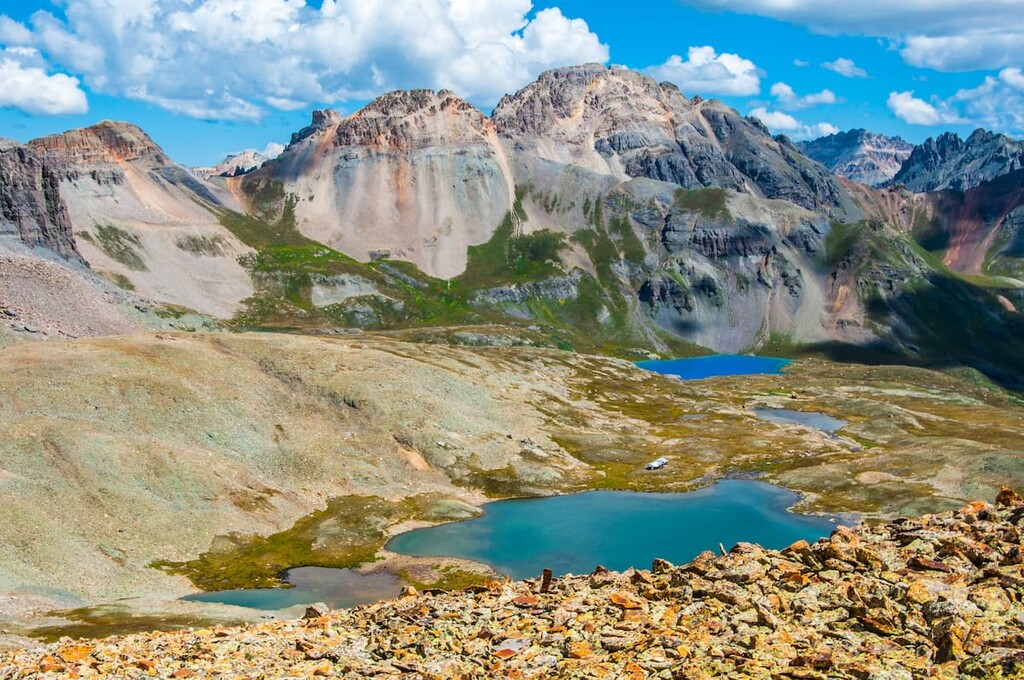 Fuller Lake, Ice Lake. San Juan County, Colorado