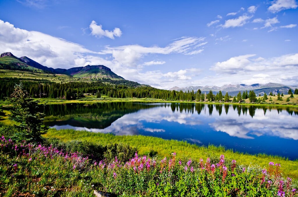 Little Molas Lake. San Juan County, Colorado