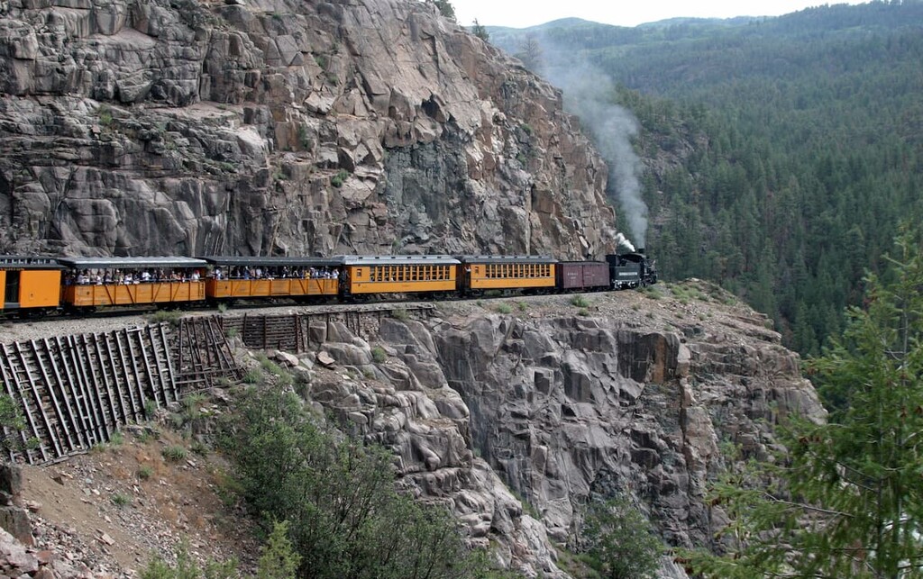 Silverton and Durango Narrow Gauge Railroad, San Juan National Forest, Colorado