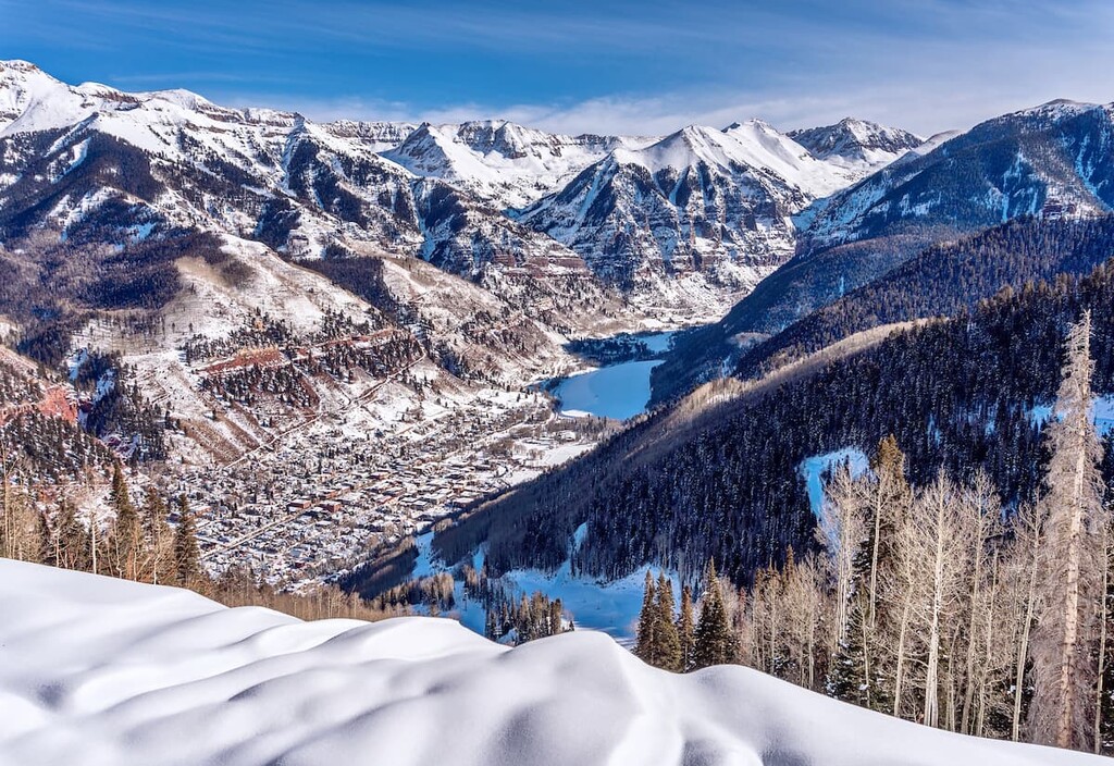 Telluride. San Miguel County. Wilson Peak