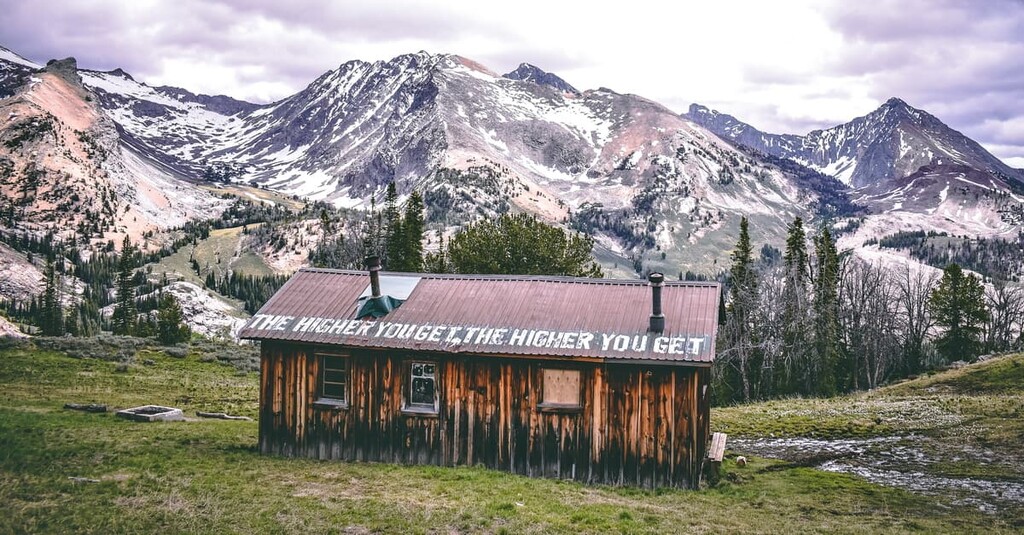 The Pioneer Cabin, Sawtooth National Forest, Idaho