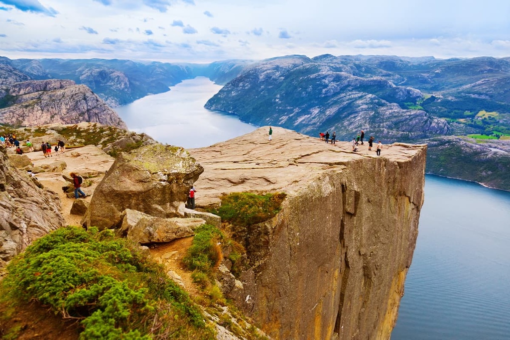 Preikestolen, Scandinavian Mountains, Norway