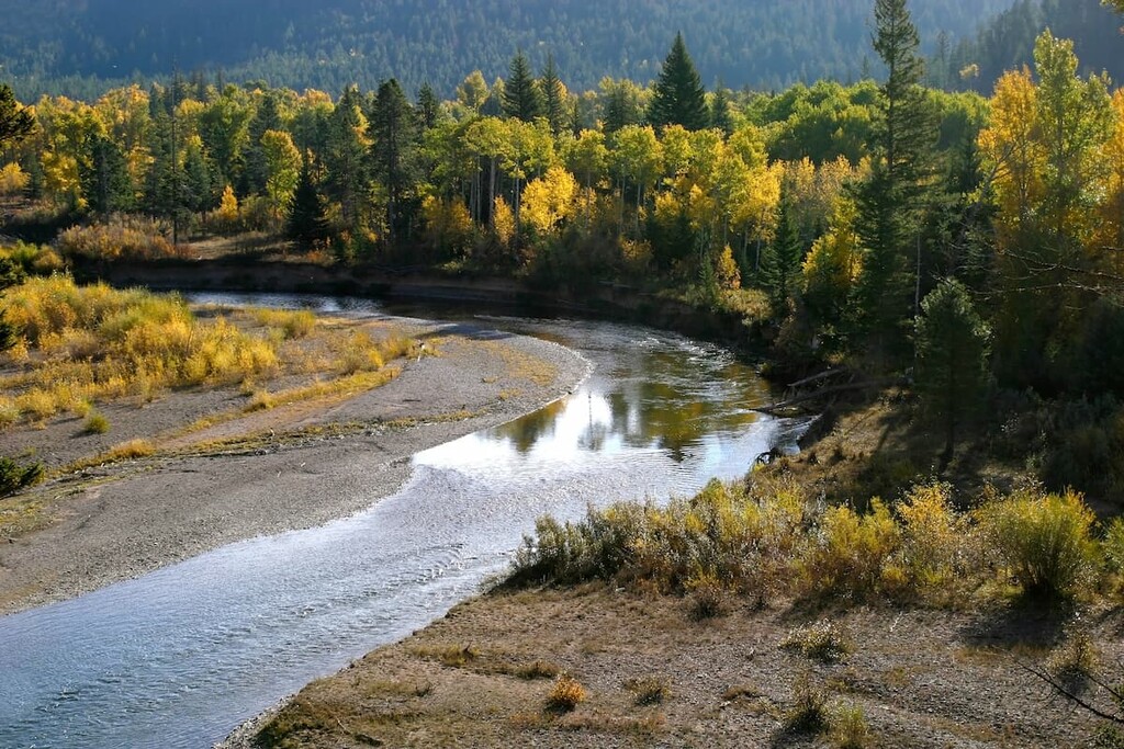 Blackfoot River, Scapegoat Wilderness Area, Montana