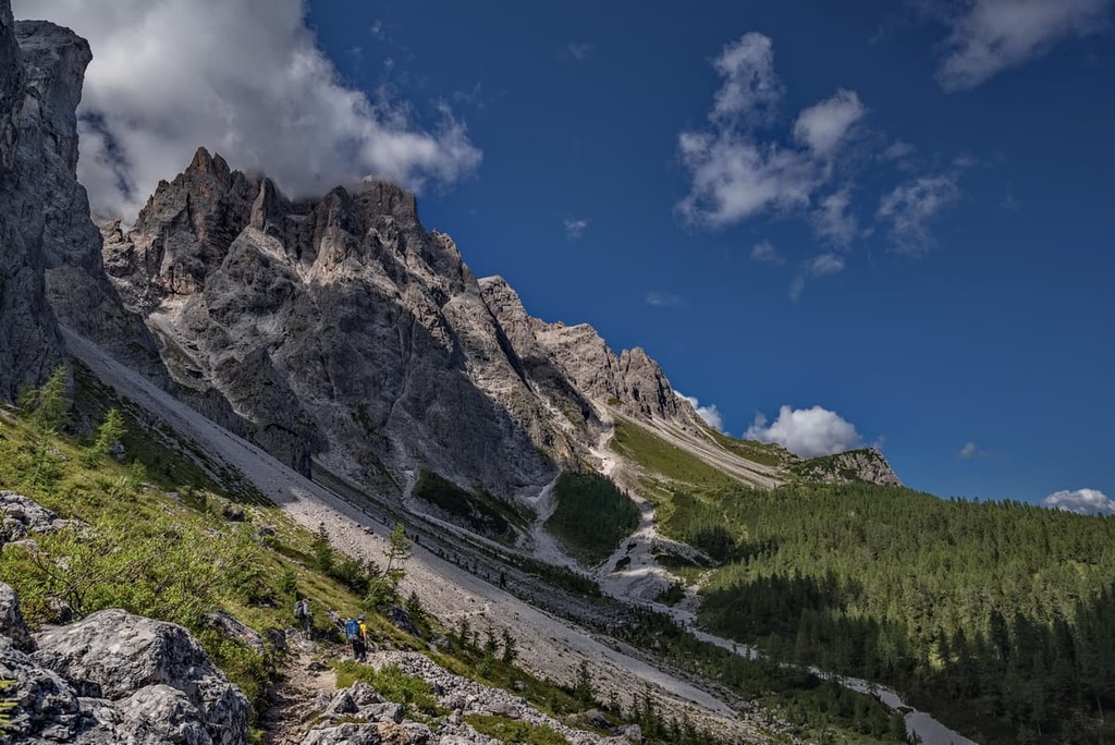 Cima Castello Burgstall, Schlern Group, Dolomites, Italy