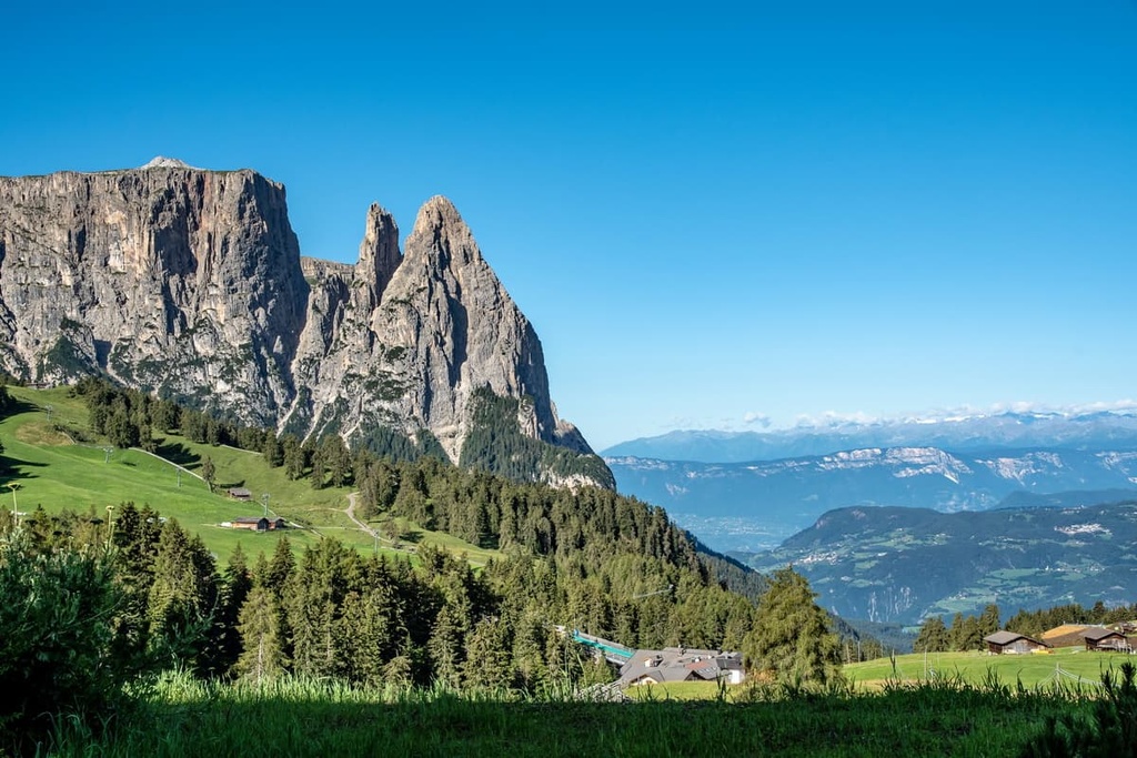 Schlern Group, Dolomites, Italy
