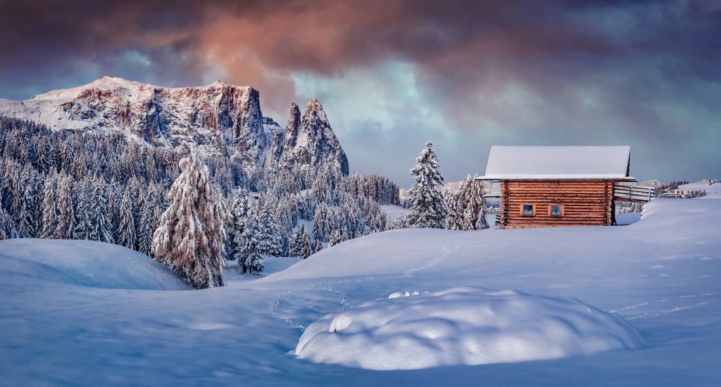 Schlern Group, Dolomites, Italy