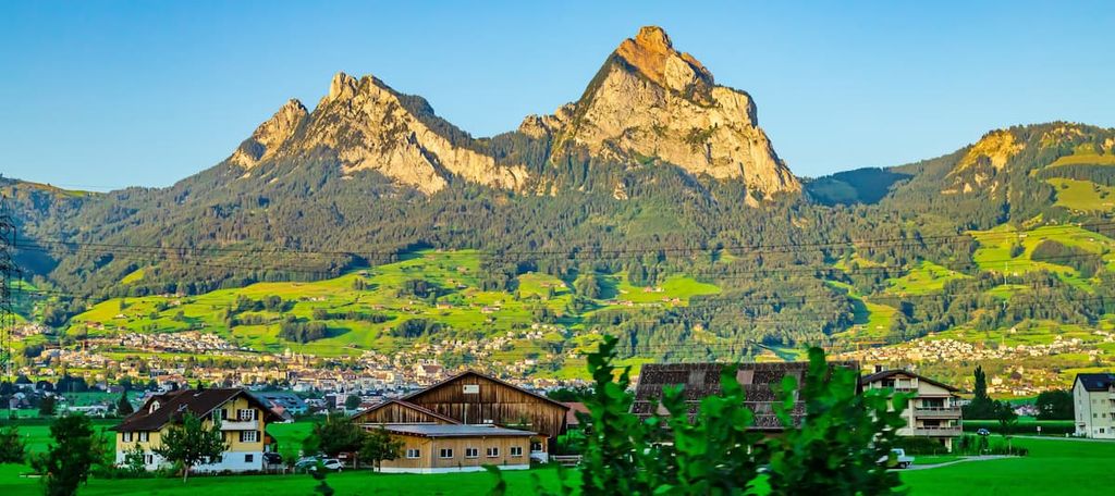 Schwyz Mountains Switzerland PeakVisor
