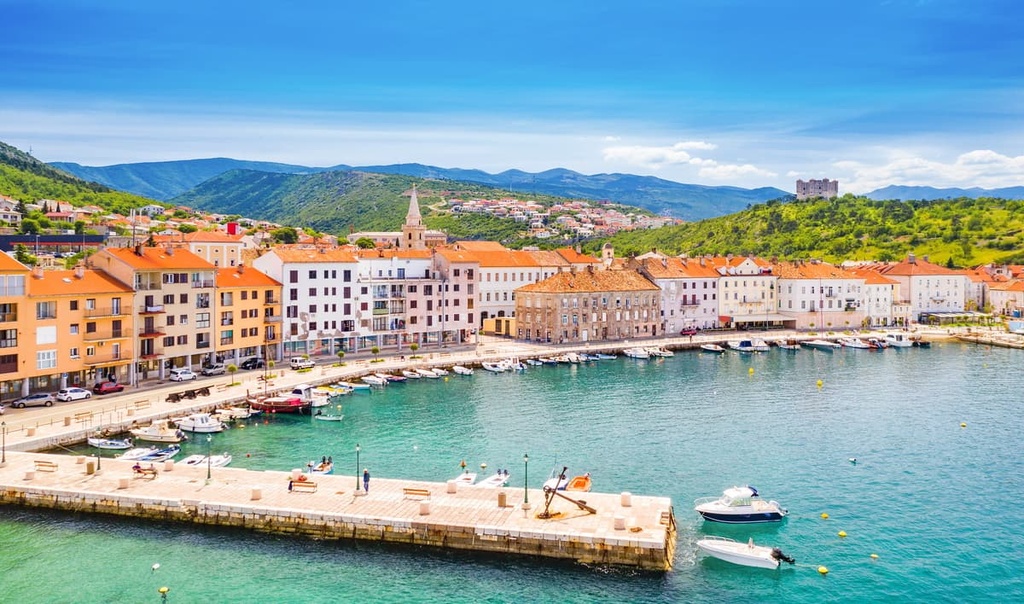 Senj in Primorje in Croatia