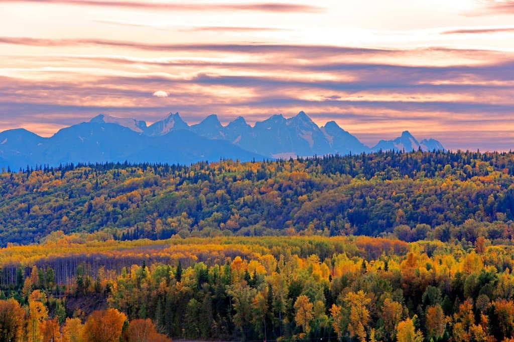 Seven Sisters Provincial Park a, British Columbia, Canada