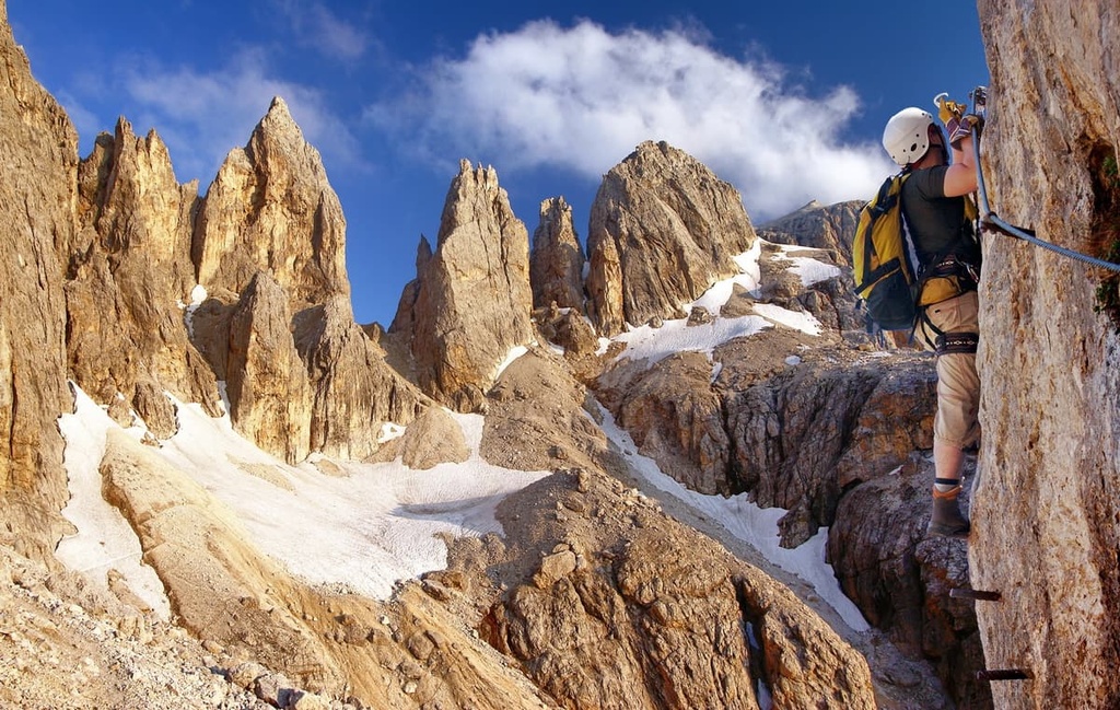 Sexten Dolomites, Via ferrata, Italy