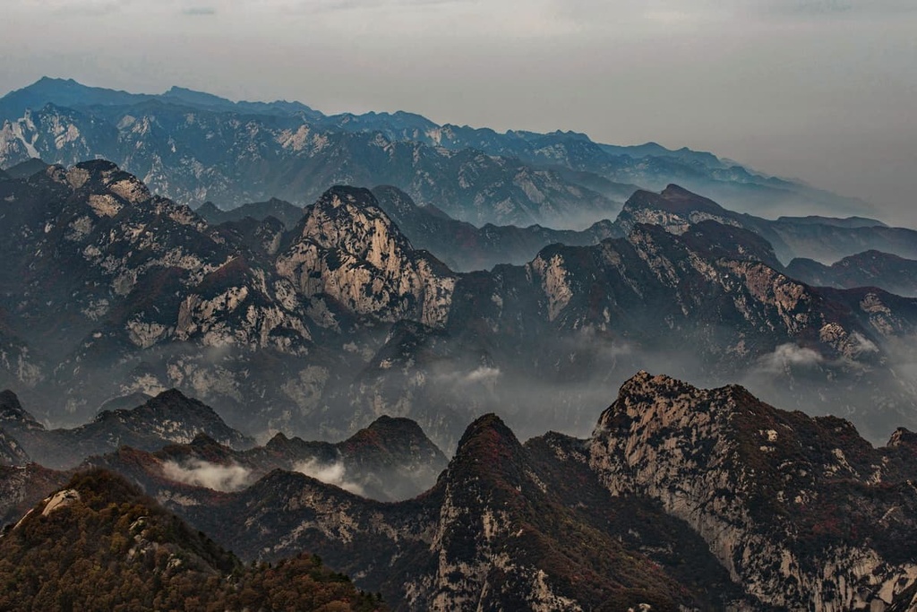 Huashan Mountain West Peak, Xian, China