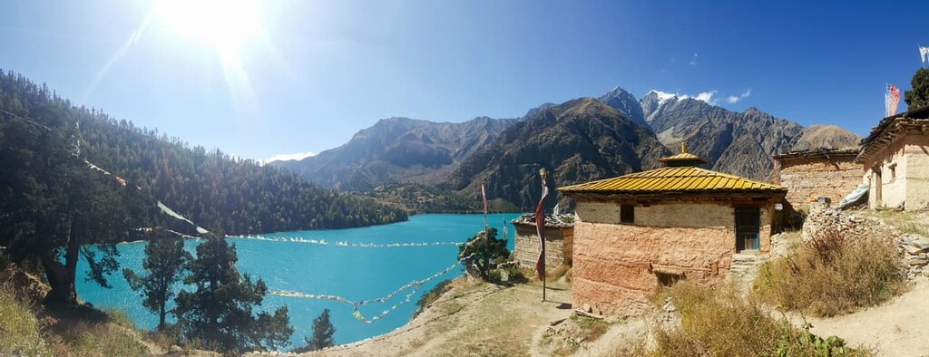 Monastery in Dolpa Nepal, Shey Phoksundo National Park
