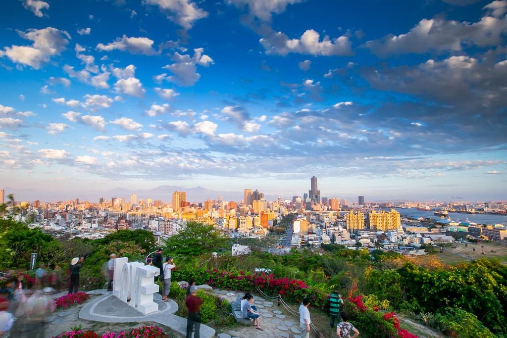 Cityscape of Shoushan Park, Kaohsiung, Shoushan National Nature Park, Taiwan