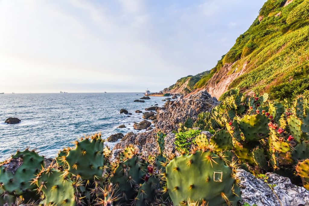 Landscape View Of Siziwan Coastline, Shoushan National Nature Park, Taiwan