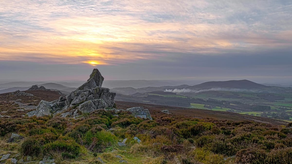 Stiperstones, Shropshire Hills Area of Outstanding, England