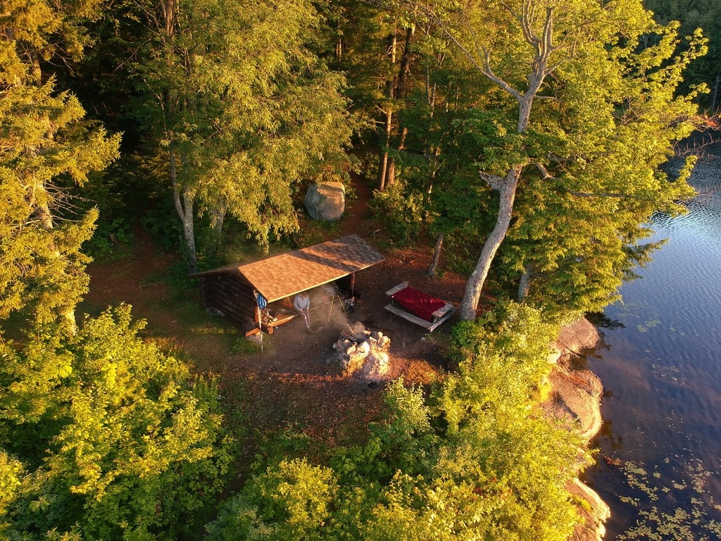 Lean-To, Silver Lake Wilderness, New York