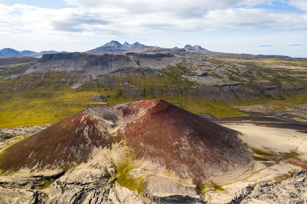 volcanos, Snaefellsjokull National Park, Iceland