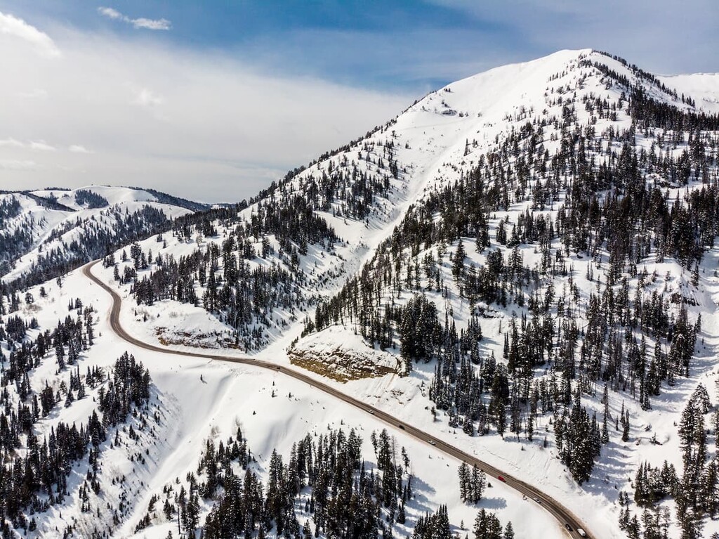 Elkhorn Mountains, Snake River Range, Idaho and Wyoming
