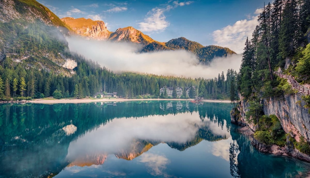 Hotel Pragser Wildsee, South Tyrol, Italy