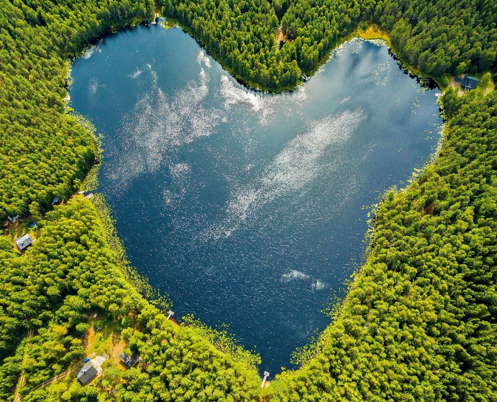 heart pond, Southern Finland