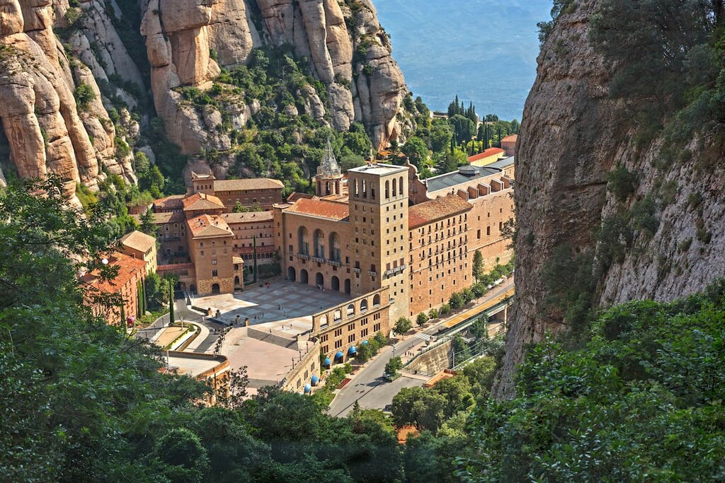 Santa Maria de Montserrat Abbey, Spain