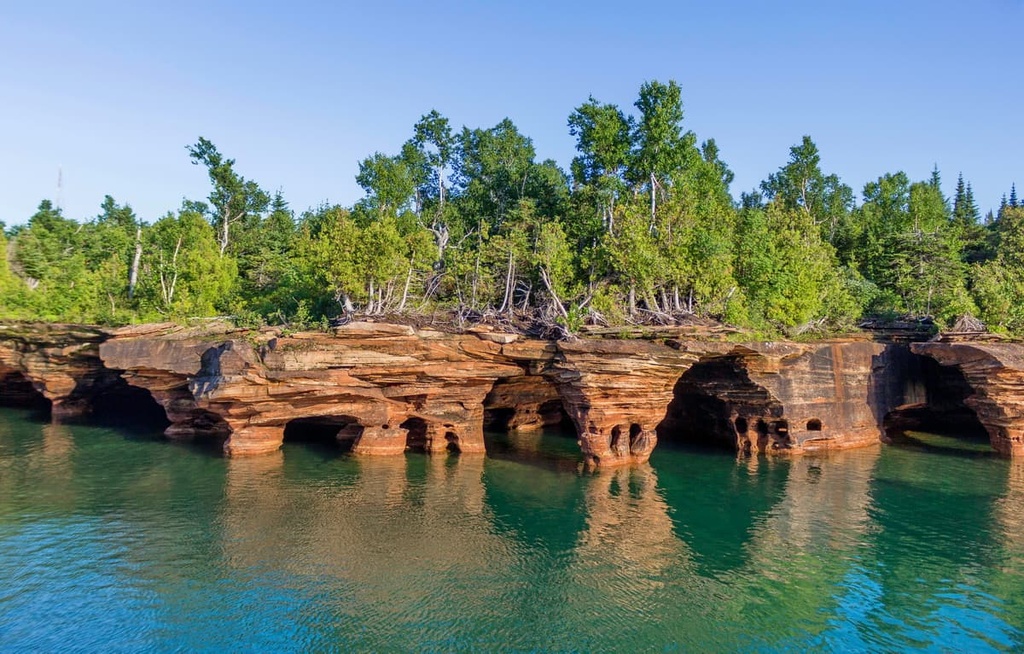Apostle Islands, Superior Upland, US