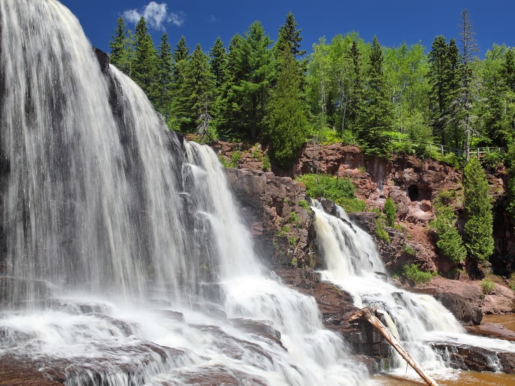 Gooseberry Falls, Superior Upland, US