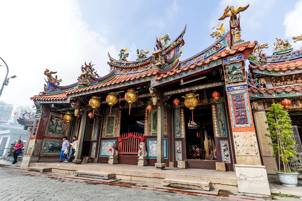 Wanhe Temple that located at Nantun District Taichung City, Taiwan