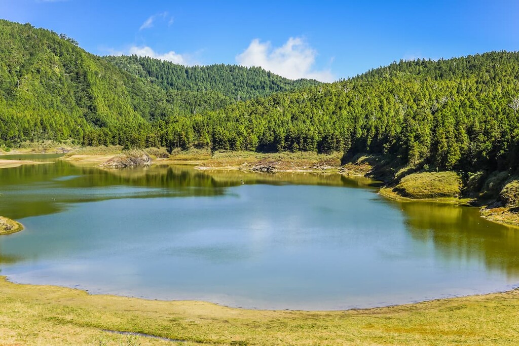 Cueifong Lake, Taipingshan National Forest Recreation Area, Taiwan
