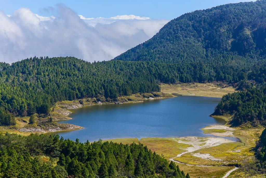 Cueifong Lake, Taipingshan National Forest Recreation Area, Taiwan