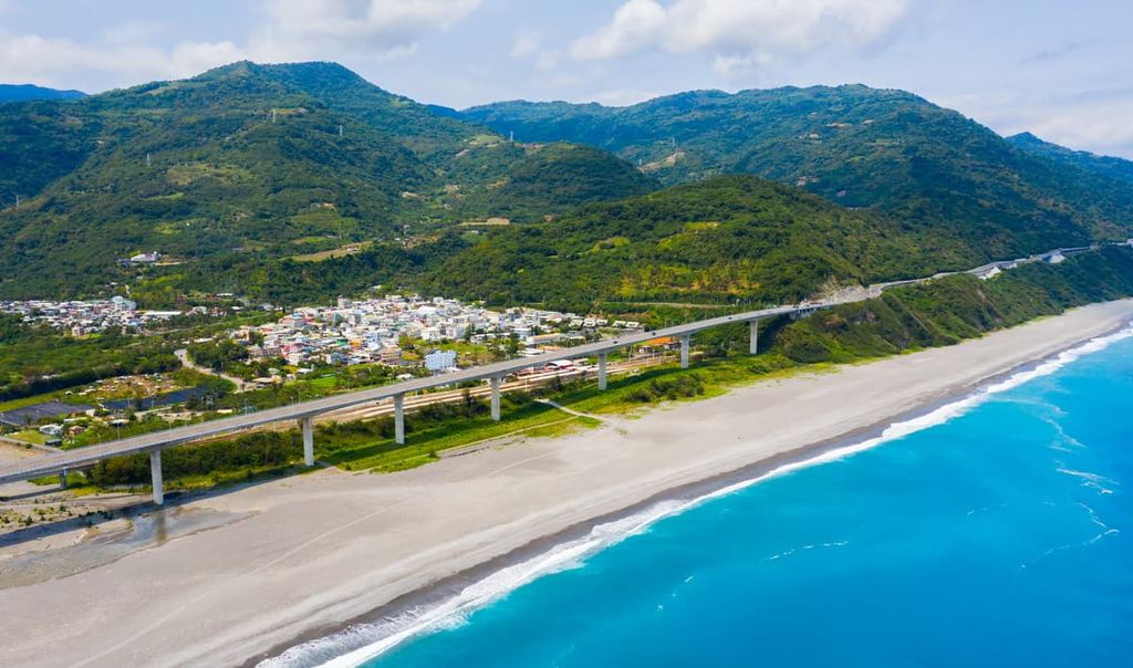 Taitung coast line, Taiwan