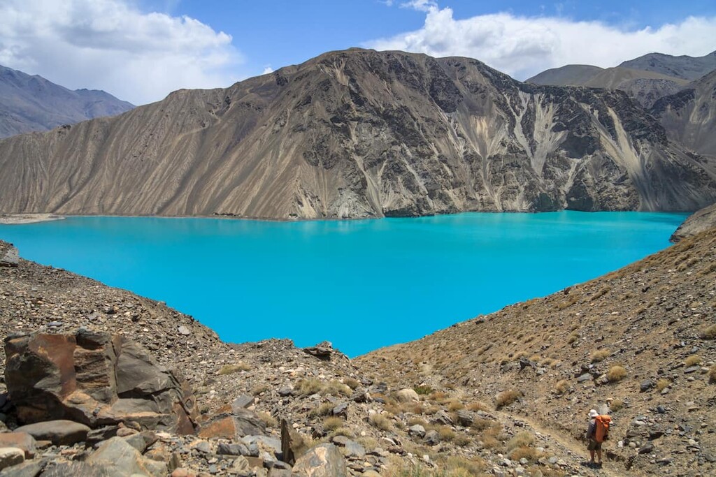 Lake Sarez , Tajikistan