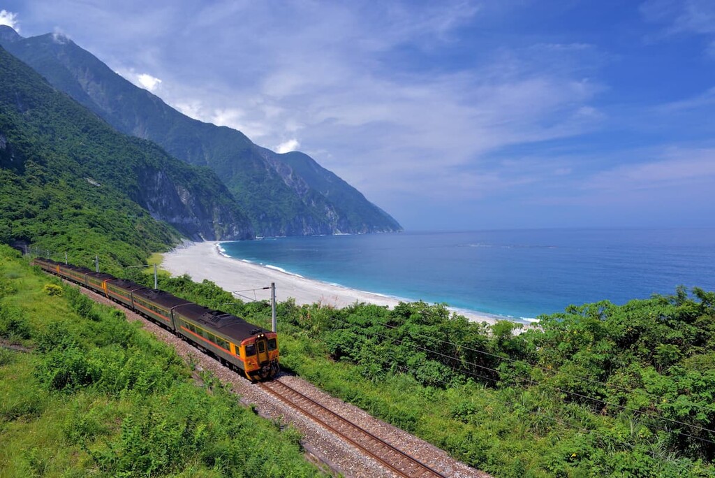 Hualien train,Taroko National Park, Taiwan