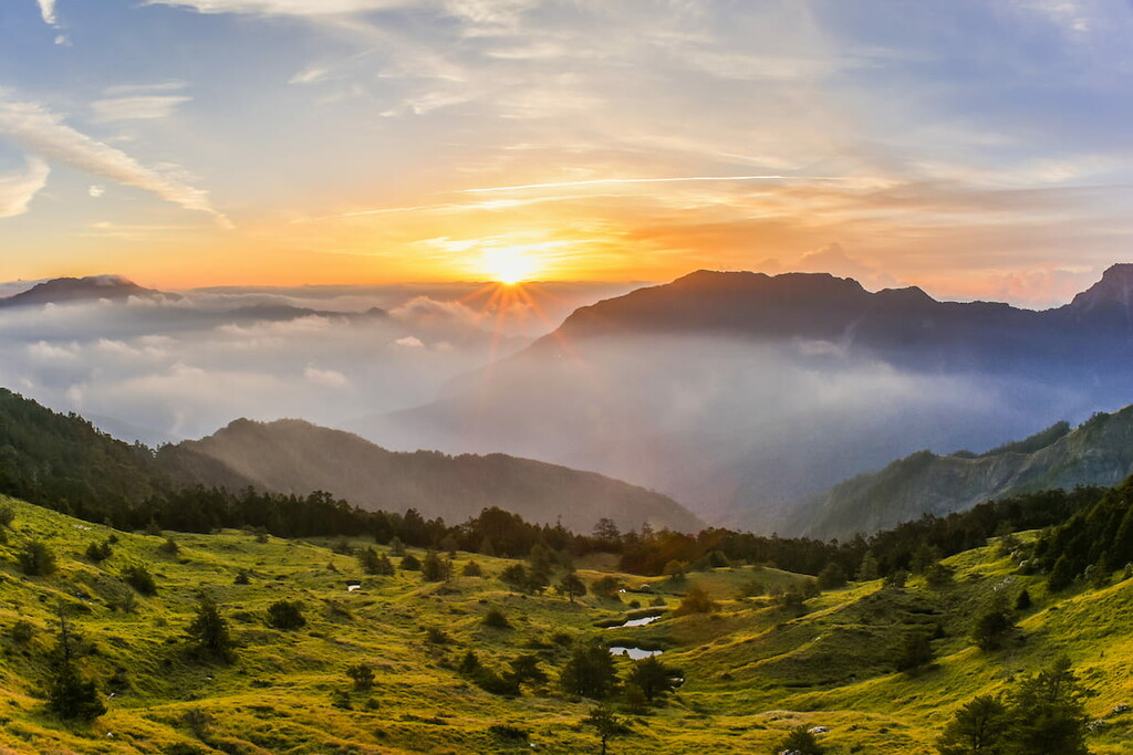 Mount Qilai, Taroko National Park, Taiwan
