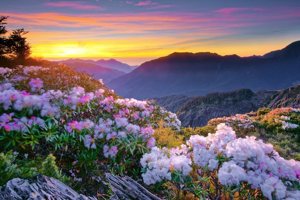 Sunset, Taroko National Park, Taiwan
