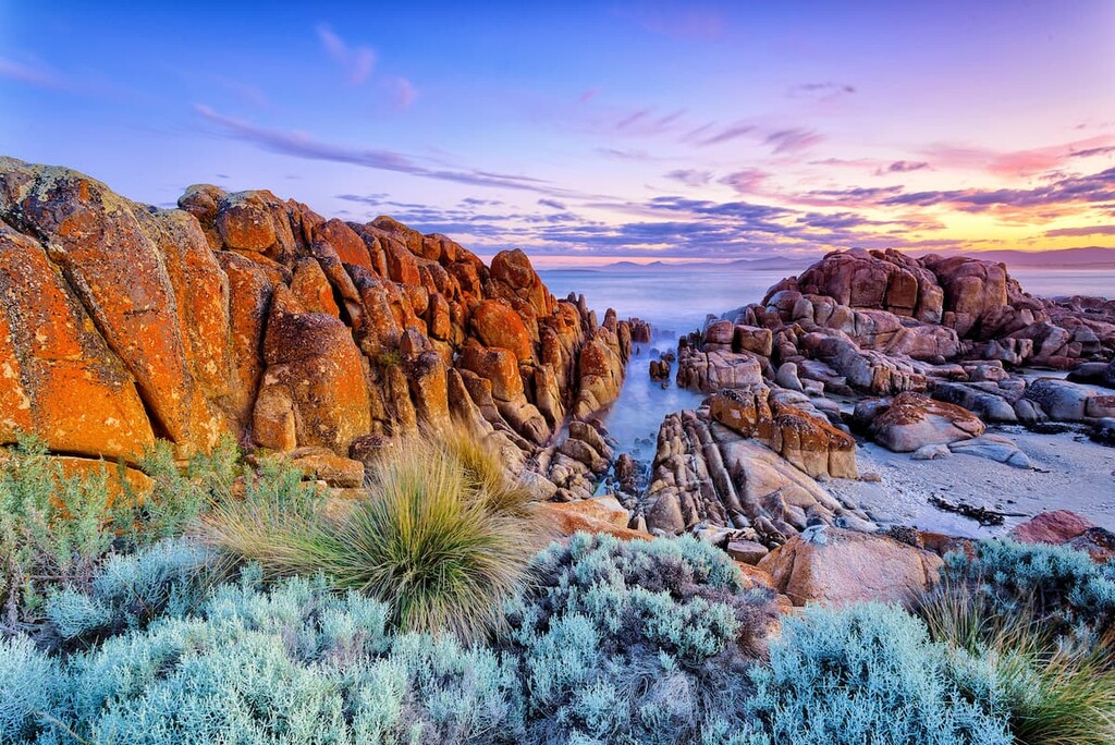 Beach rocks, Tasmania